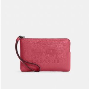 LAST ONE NWT Coach Wristlet With Horse and Carriage